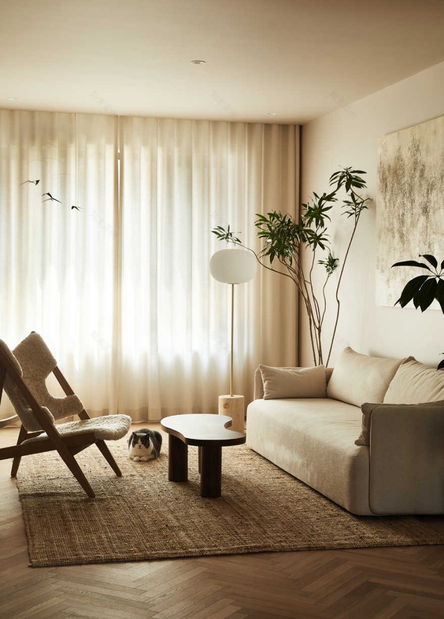 奶油复古感公寓丨中国北京-13