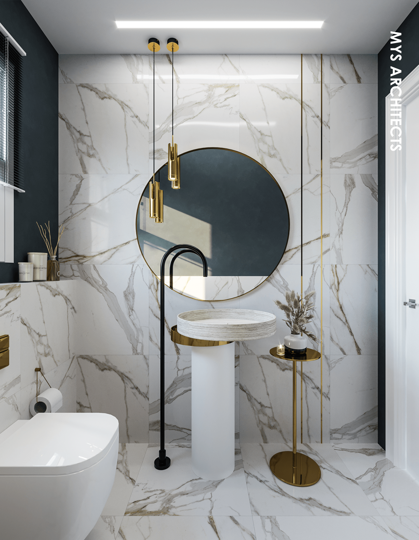 镜面反射度·私人住宅丨EgyptCairo丨MYS Architects-19