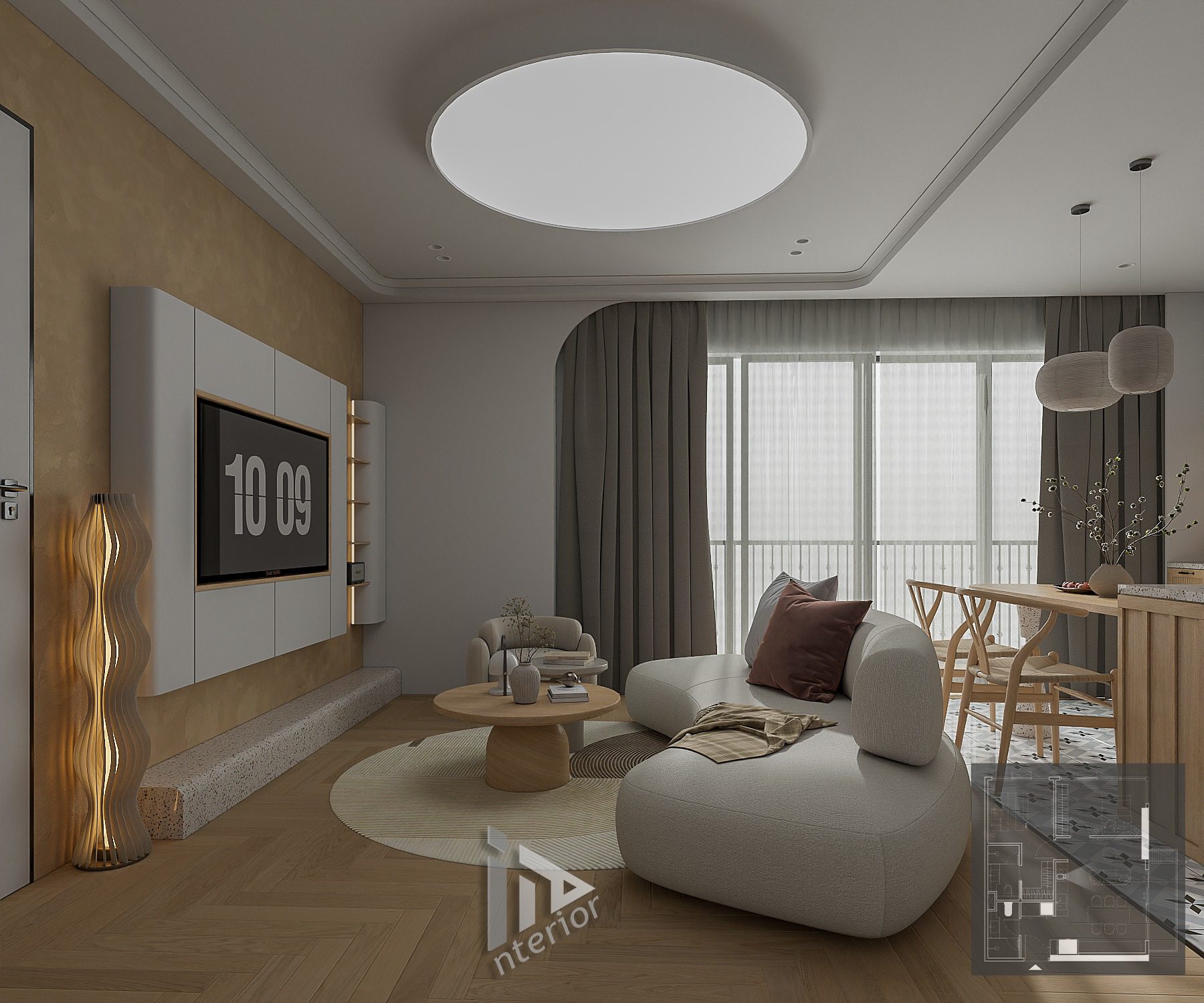 Sketchup公寓室内模型丨Trung Thinh-4