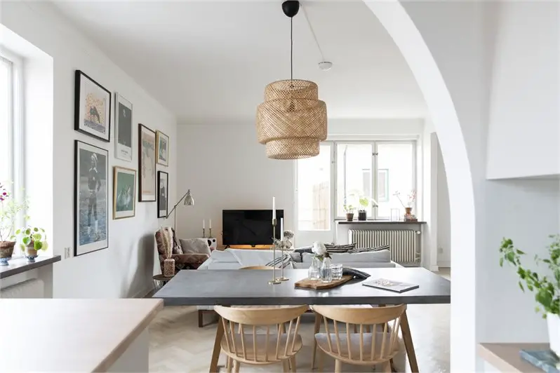 优雅双层公寓，阁楼卧室的独特魅力-6