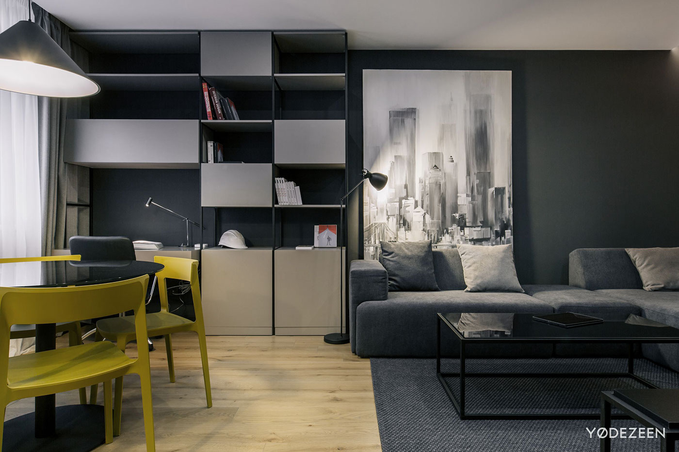 乌克兰小户型公寓，功能齐全的极致空间-6