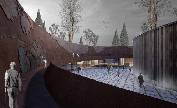 韩国战争纪念区域及游客中心建筑项目竞赛方案丨Tamirci Architects-0