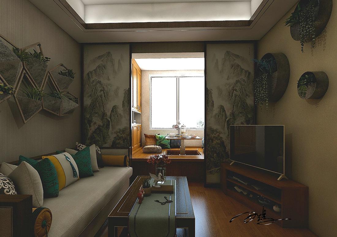 春睡重·泼茶香 | 二楼会客厅设计赏析-4