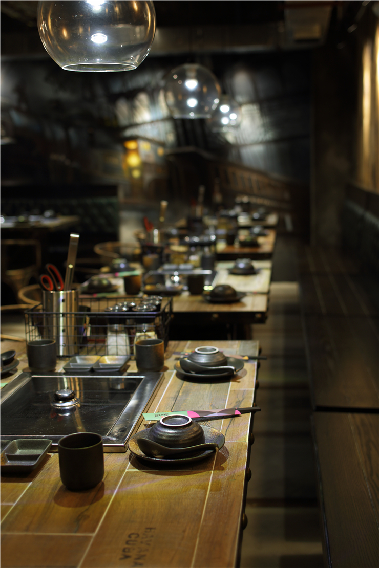 【餐饮空间设计】BONE烤肉店-16