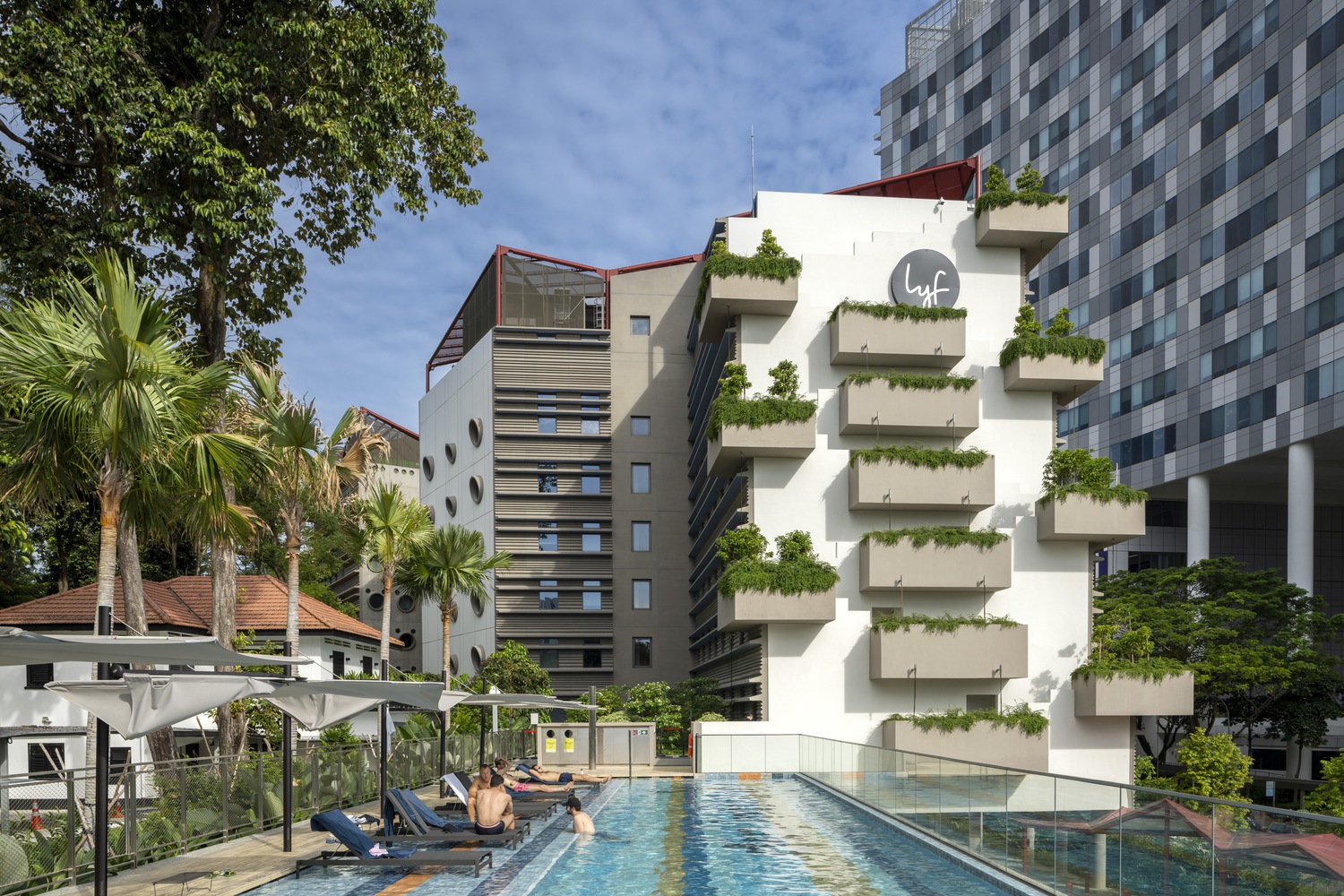 新加坡 lyf OneNorth 共同生活开发建筑丨WOHA-12