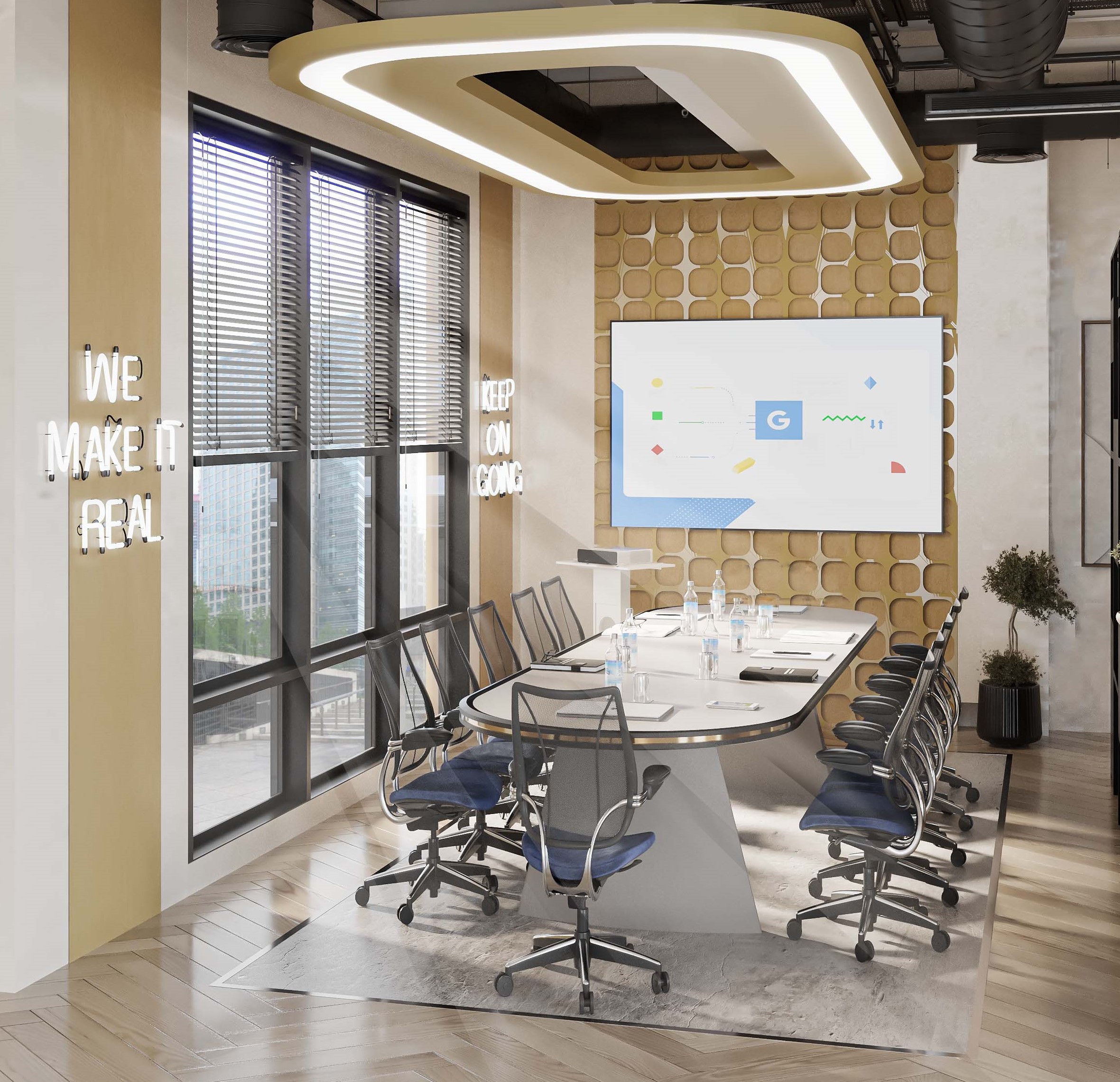 谷歌办公空间设计-15