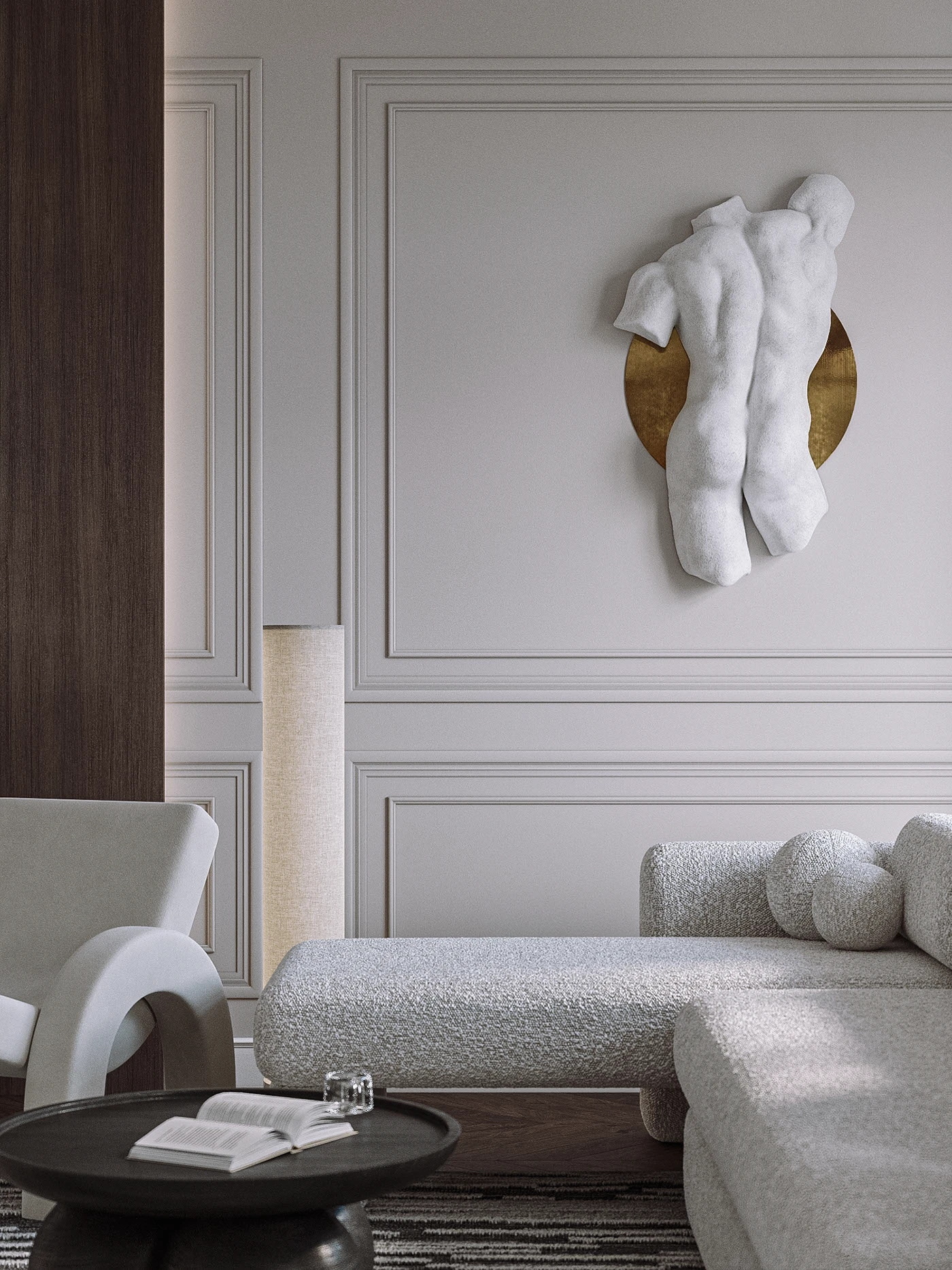 保加利亚 90 平欧式空间设计-18