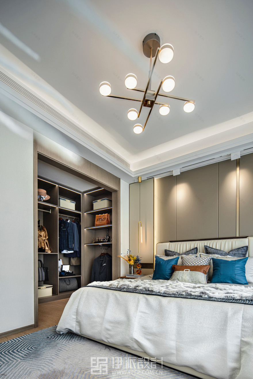 山东中央云璟项目高层样板间软装设计丨中国临沂丨深圳市伊派室内设计有限公司-47