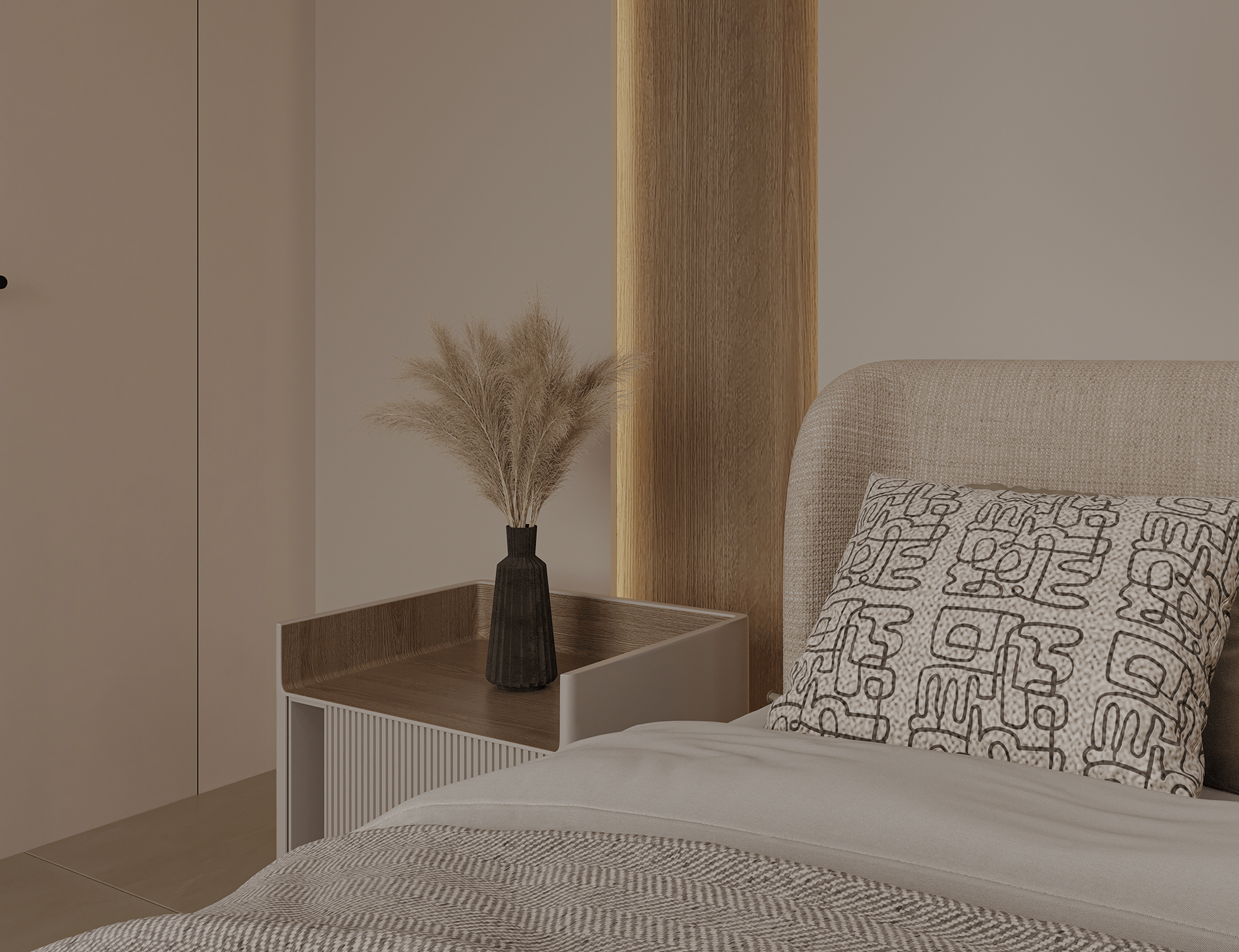 Modern Minimal Bedroom-9