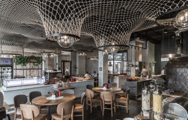 乌克兰Pesce al Forno餐厅  YOD Design Lab-3