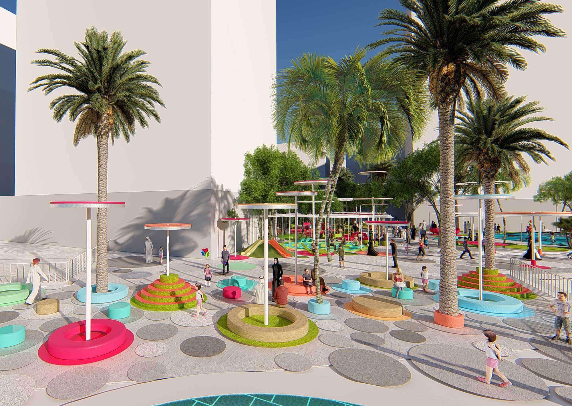 迪拜河滨树冠环-15