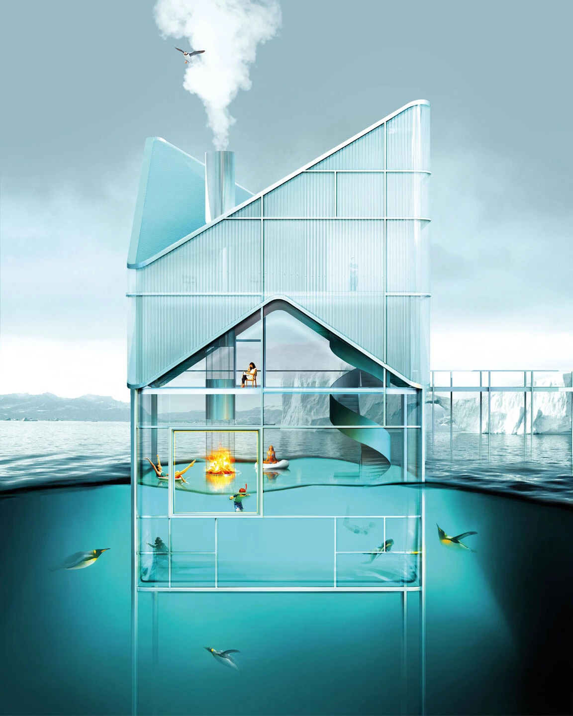 梦幻边界·Antireality 概念建筑设计探析-23