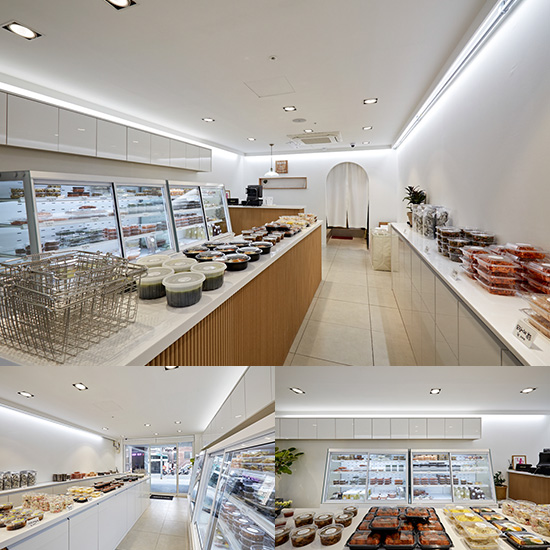 15 坪极简双色调餐厅设计，打造清爽美食空间-1