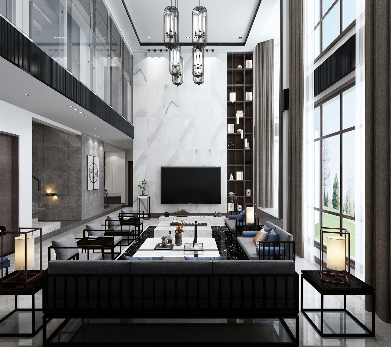 新中式风格，定制现代诗意生活-6