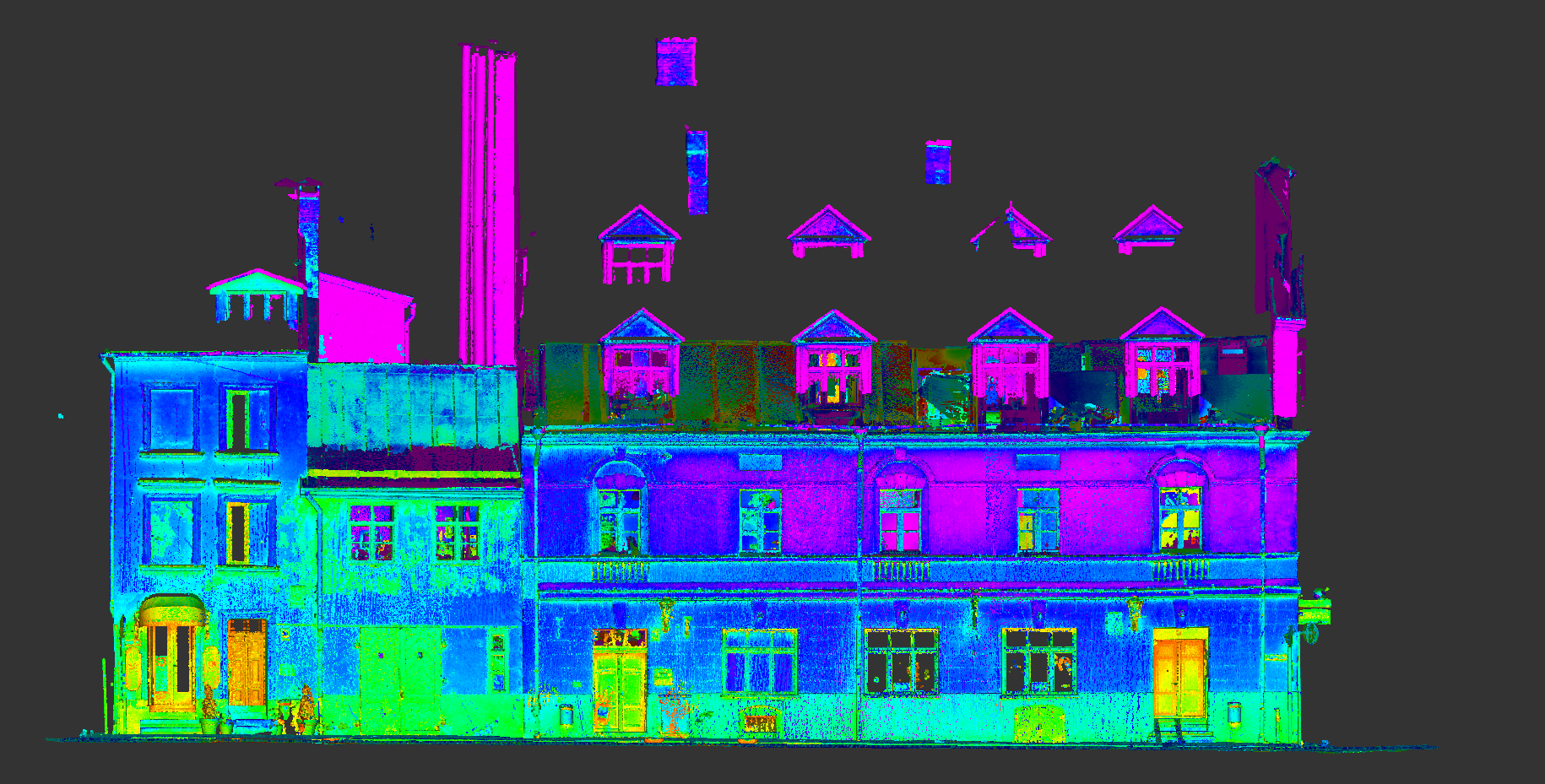 Point Cloud to CAD Historic Building - Riga, Latvia-0