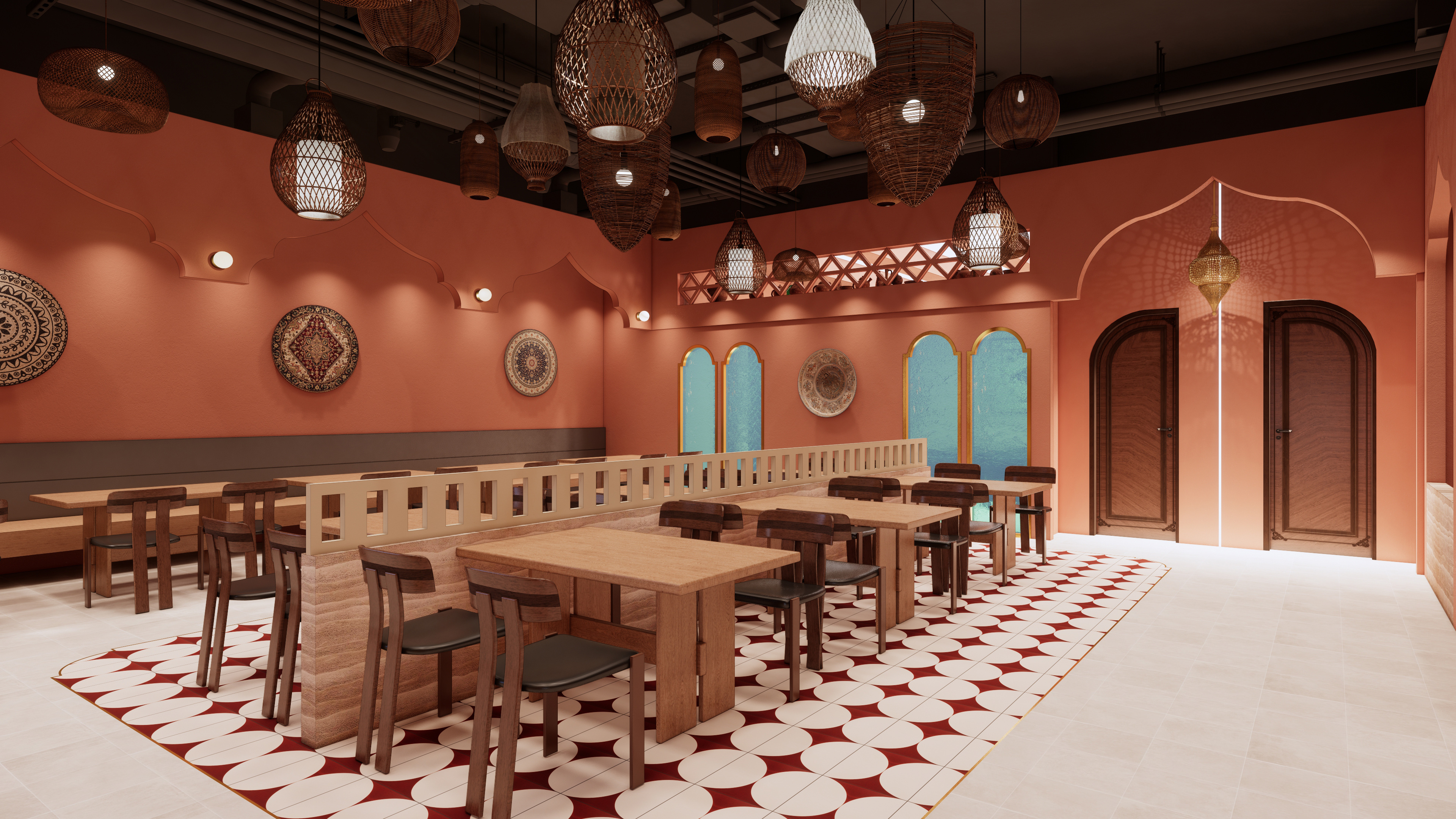 福州新粤情新疆菜丨中国福州丨Znd设计事务所-11