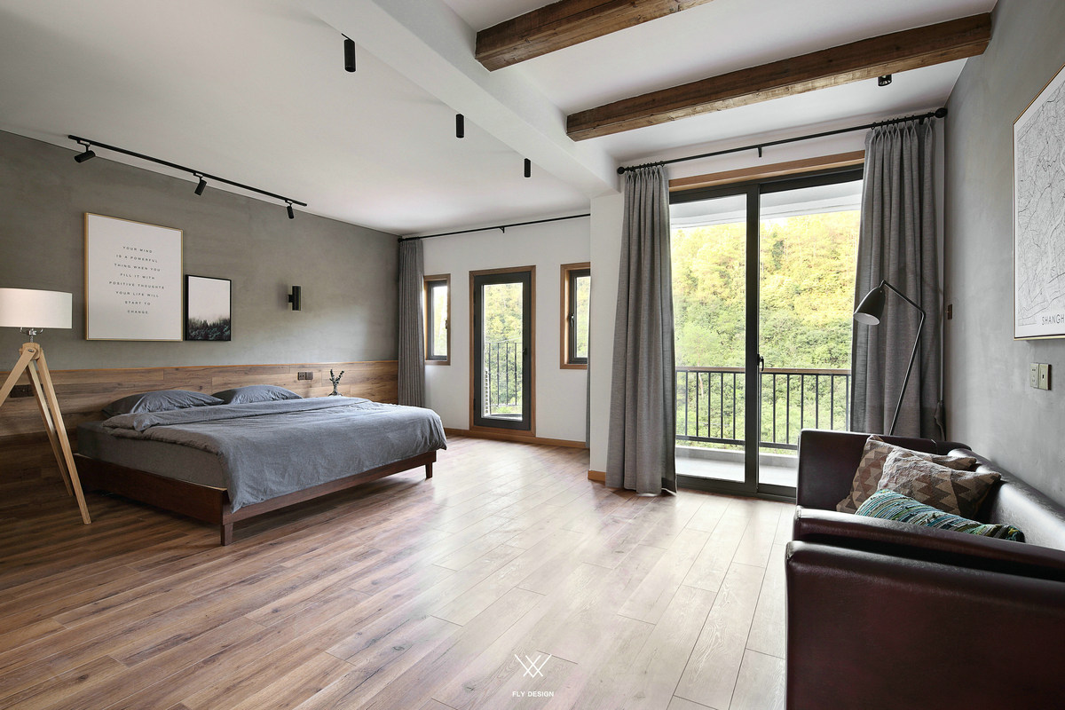 眷·桃花源——千岛湖自建工业风别墅  菲拉设计-35