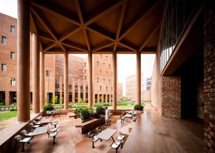 昌迪加尔大学学生中心(昌迪加尔大学D 6大楼)丨印度昌迪加尔-24