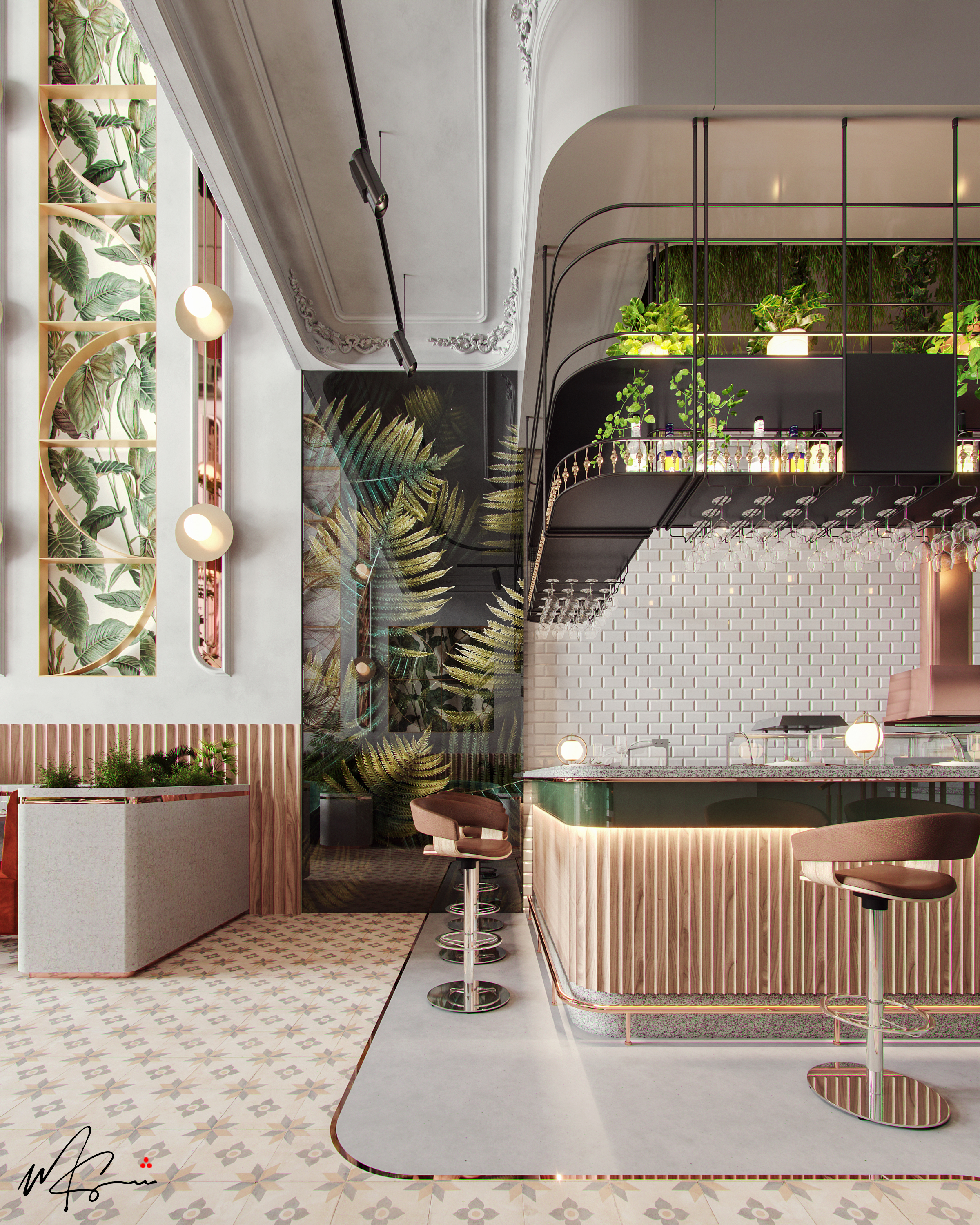 Di Manzo 餐厅丨Mohamed ElSherif-13