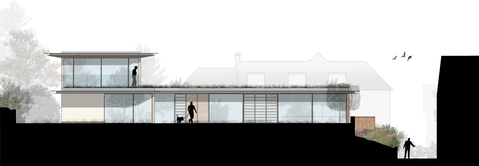 南沃恩伯勒庄园式现代住宅（Holm Place）-66