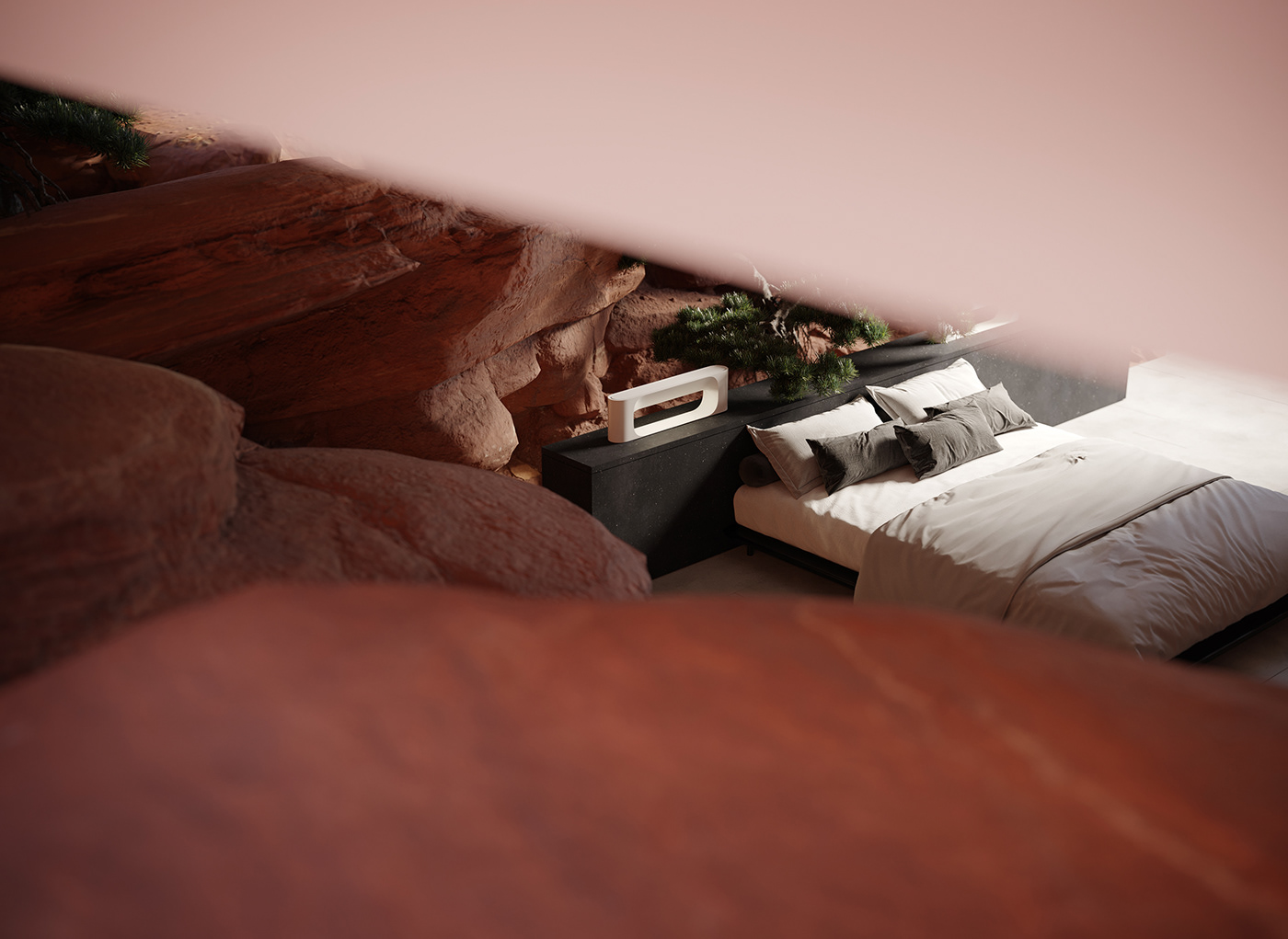 Red Rock 度假别墅室内设计丨@altermakhi,@maigestudio-5