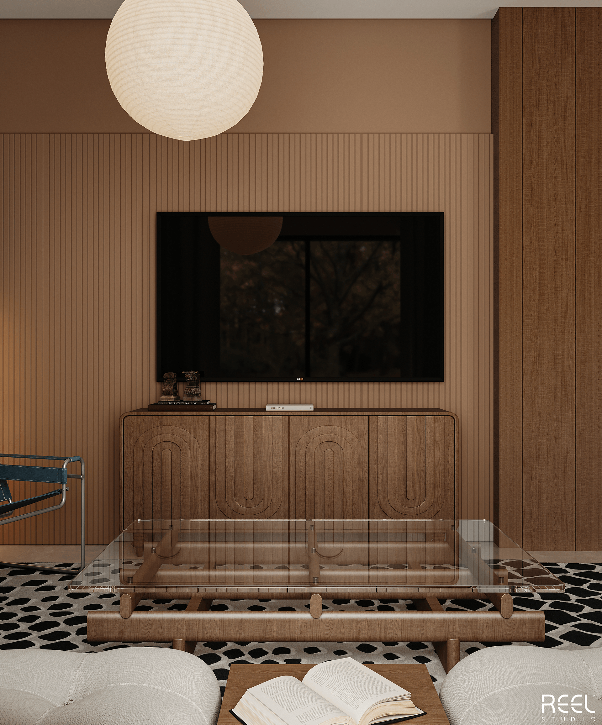 客厅设计丨沙特阿拉伯丨Reel Studio-20
