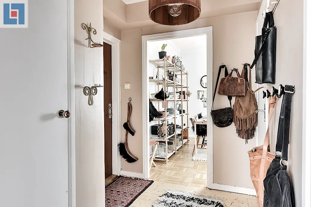 瑞典 46 平米民族风公寓的平衡魅力-19