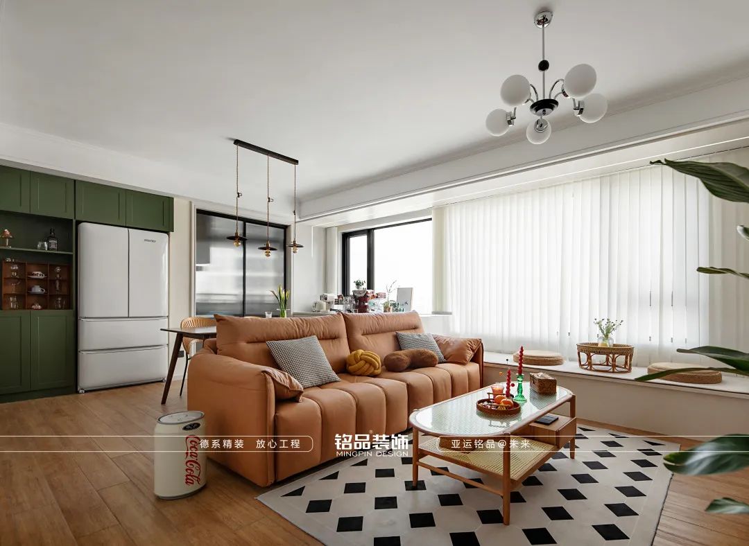 墨绿奶油的邂逅 · 95 后美女教师的复古之家丨铭品装饰-22