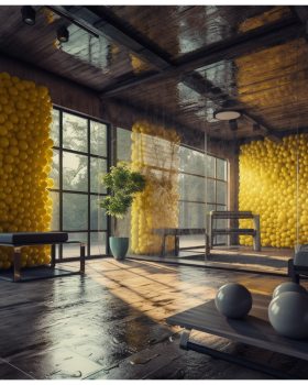 Women Gym Interior Design Proposals