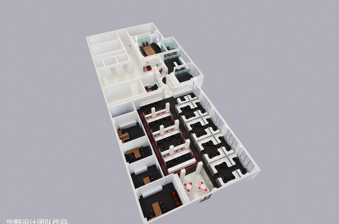 长宁区仙霞路科技办公室设计-6