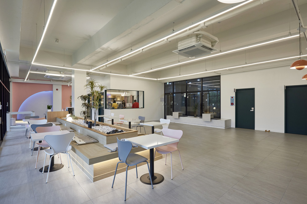 现代简约 45 平爱犬咖啡厅 爱犬酒店内饰设计案例-7