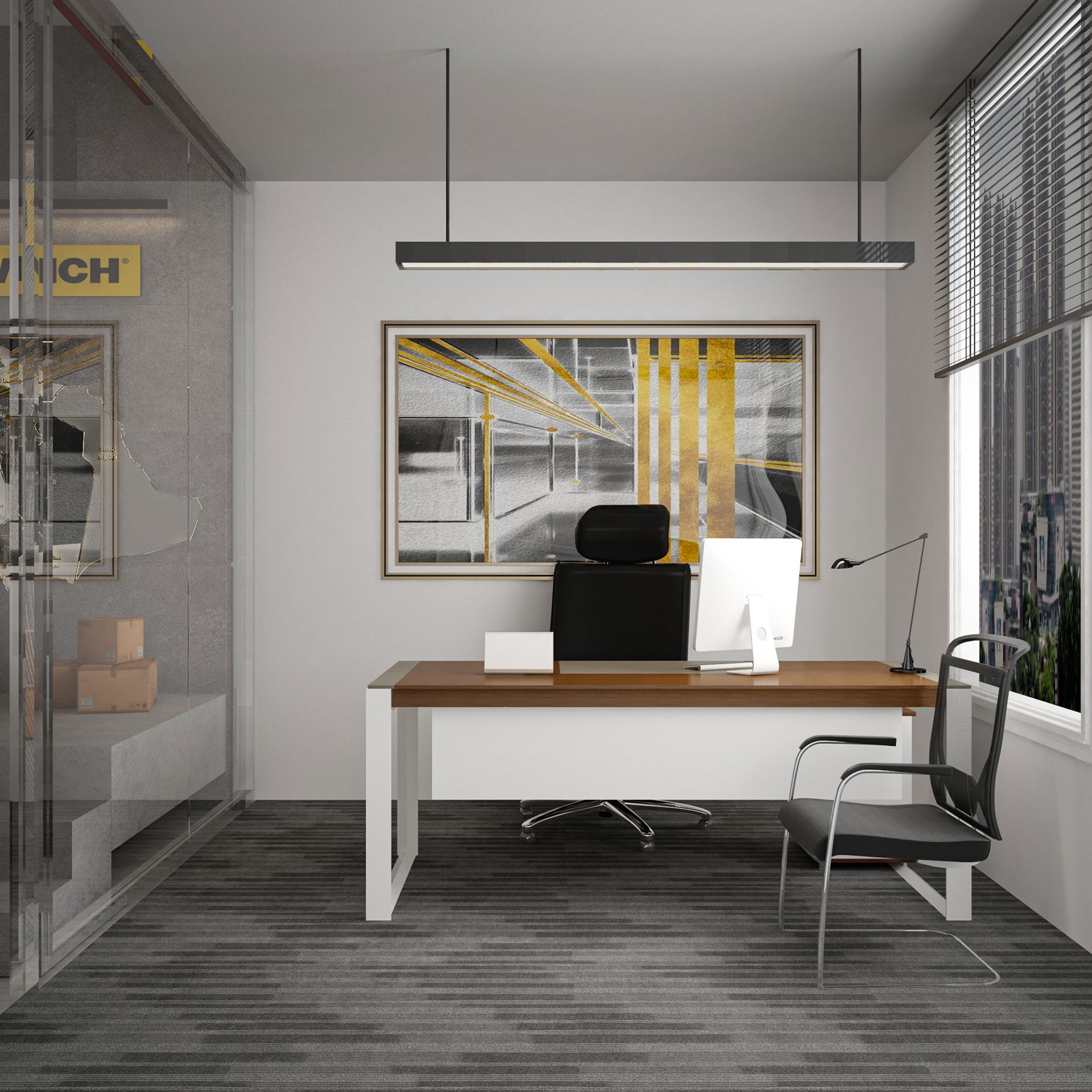 运输公司室内设计项目丨沙特阿拉伯丨Eman Marzouk-22