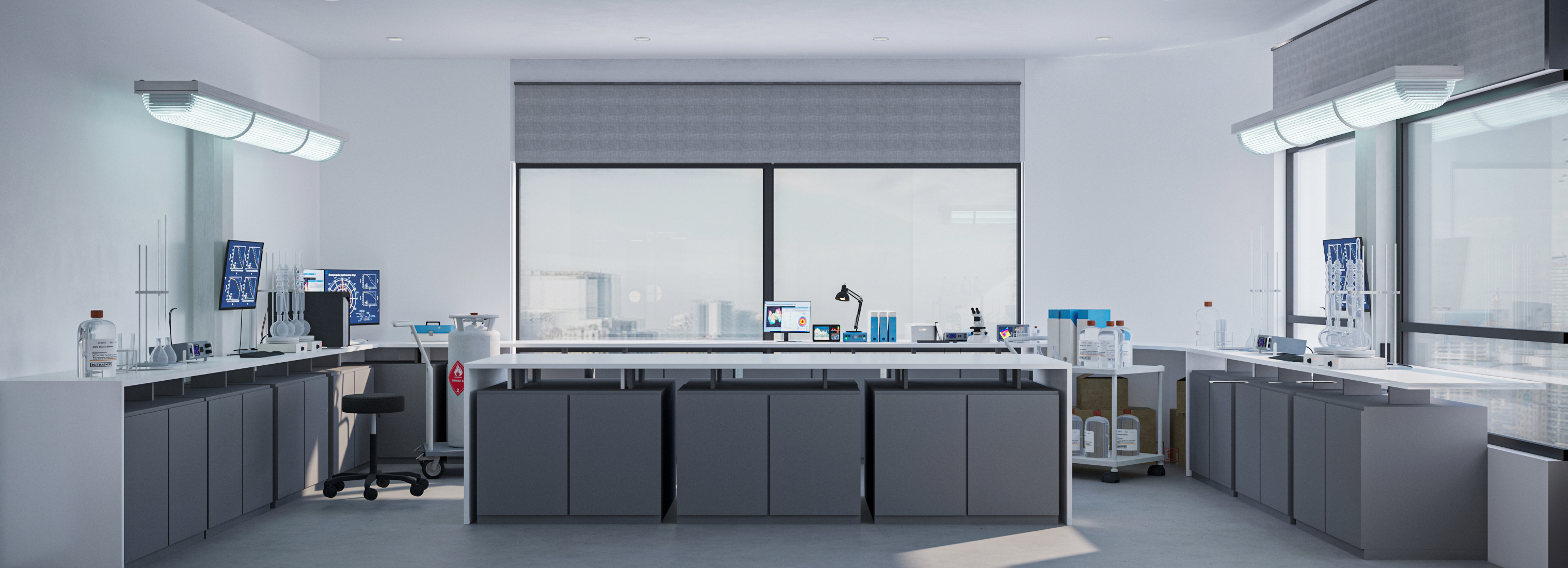 医疗实验室设计丨约旦安曼-9