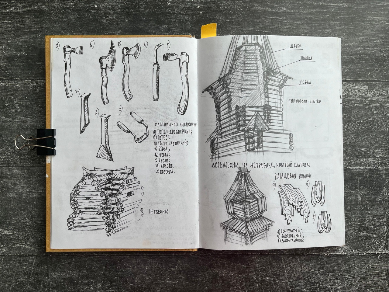 Sletchbook on the history of architecture-4