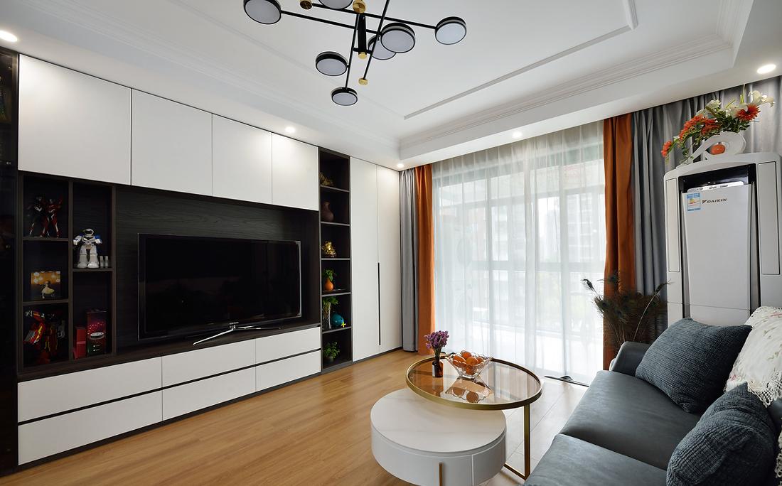 现代轻奢三居室 | 温馨精致，回归舒适生活-2