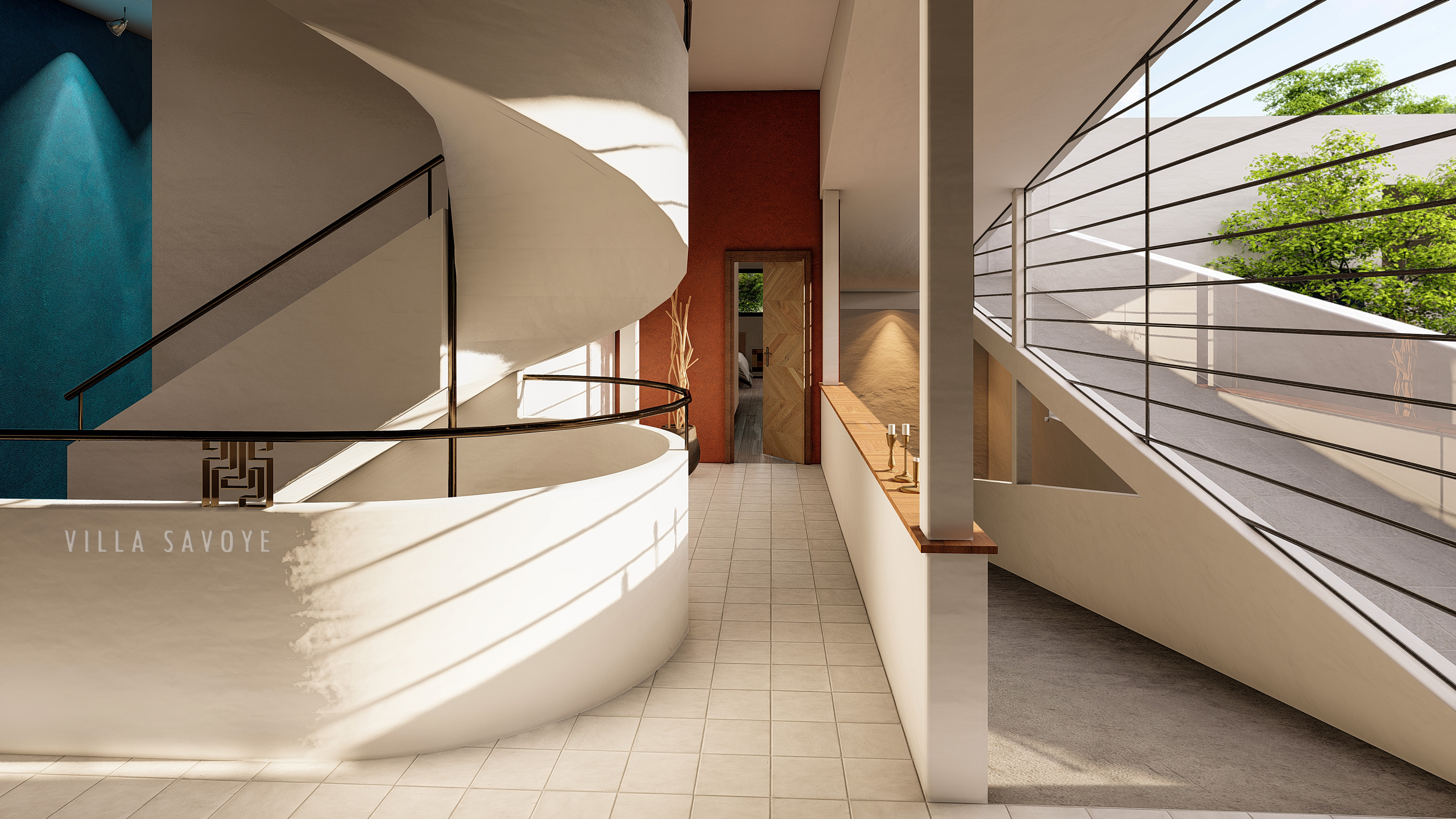 萨伏伊别墅（Villa Savoye）-14