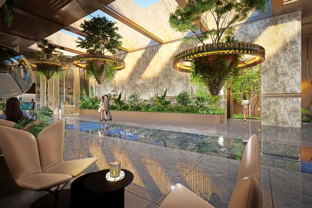 遁入自然雨林，尊享艺术奢境 | 上海后滩总部大厦屋顶花园-39