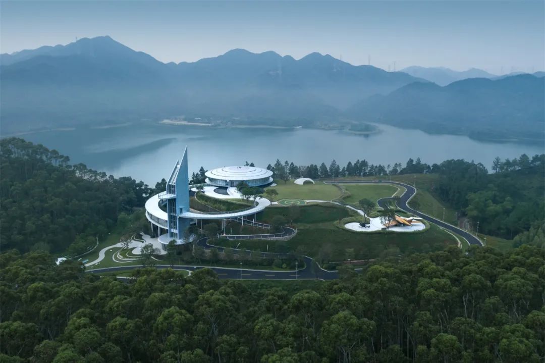林德设计丨恩平泉林黄金小镇飞行体验馆 景观设计 丨中国广东-71