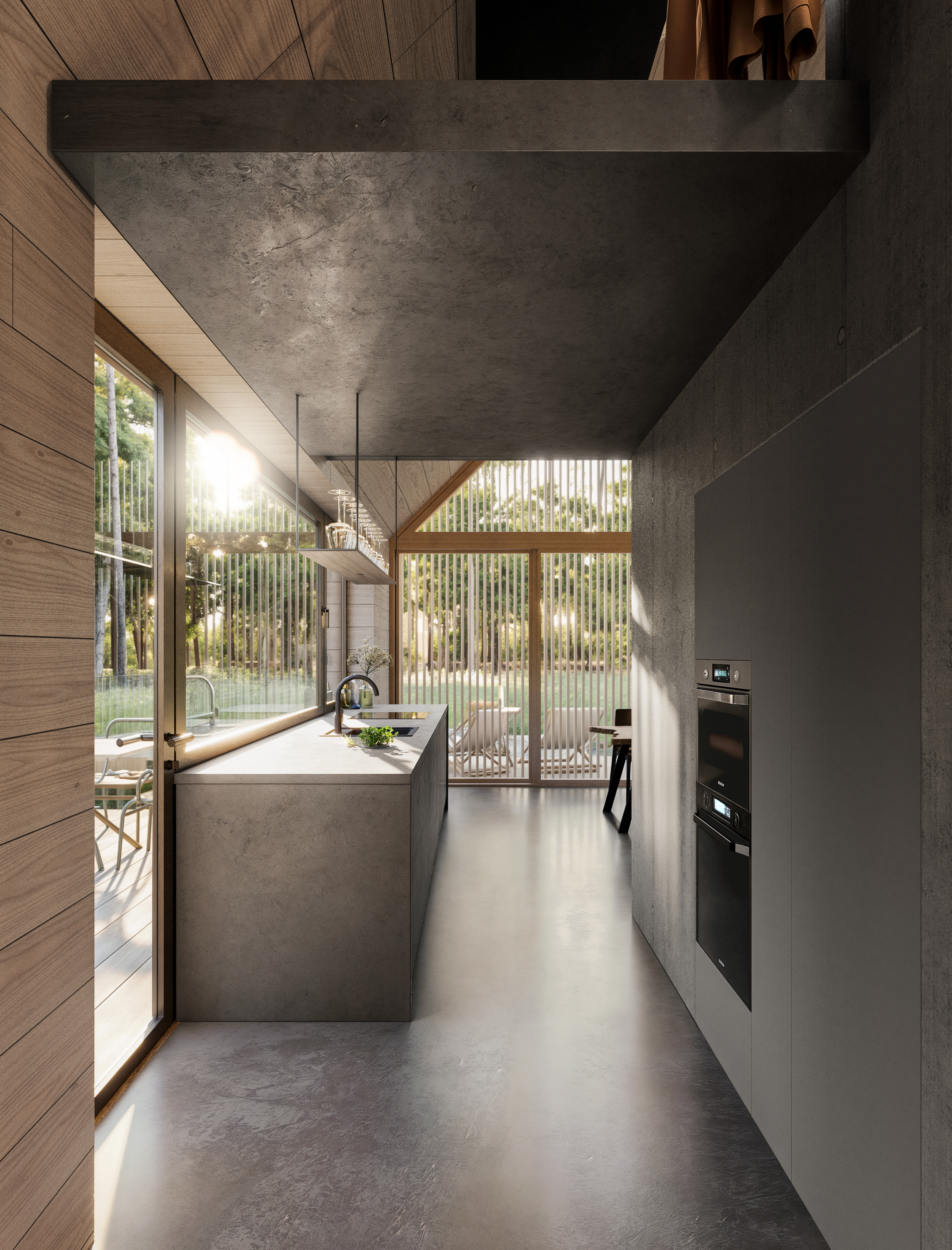 Borova现代乡村住宅可视化项目丨捷克-15