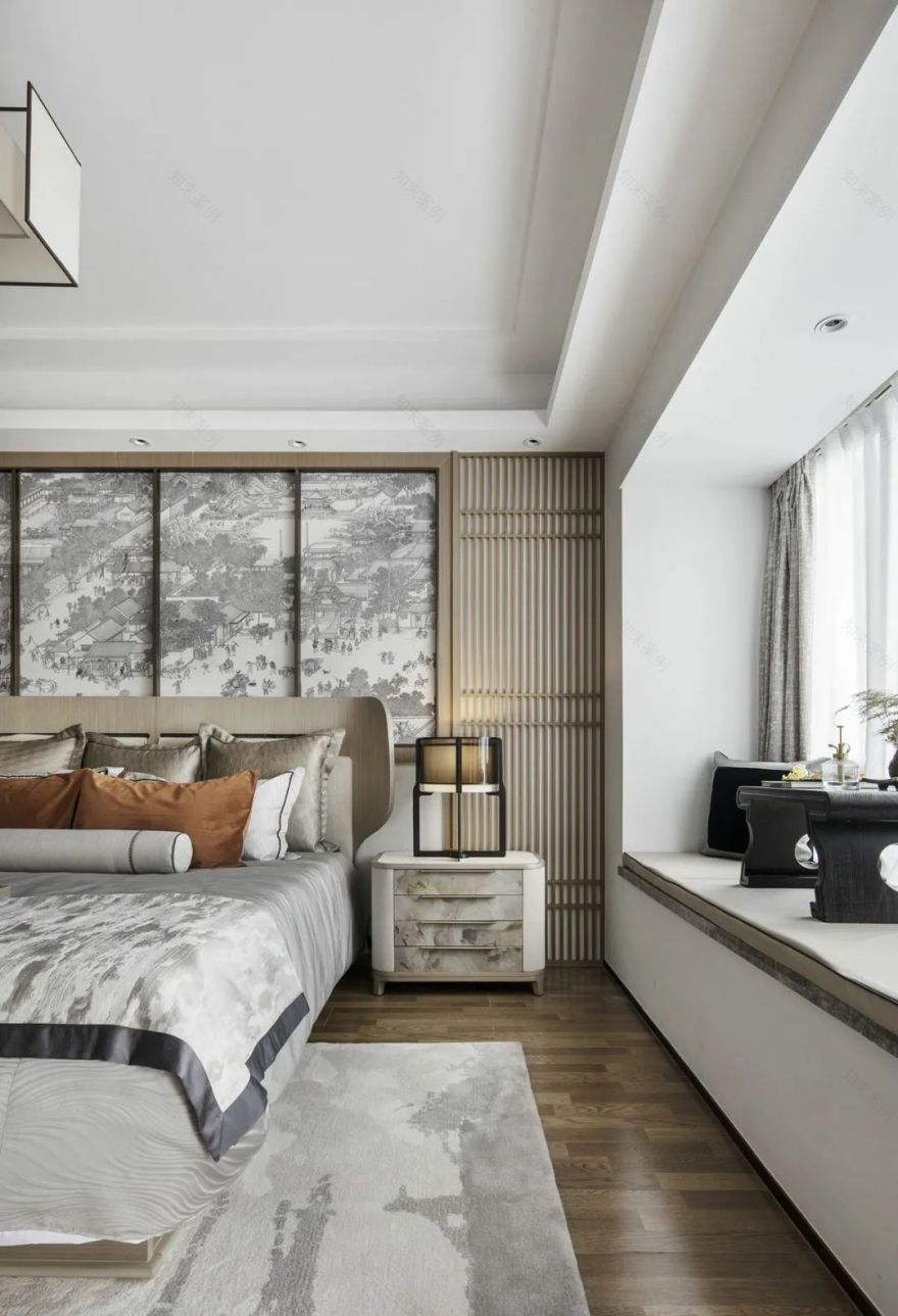 新中式家居设计 | 素雅风雅,演绎传统与现代交融之美-90