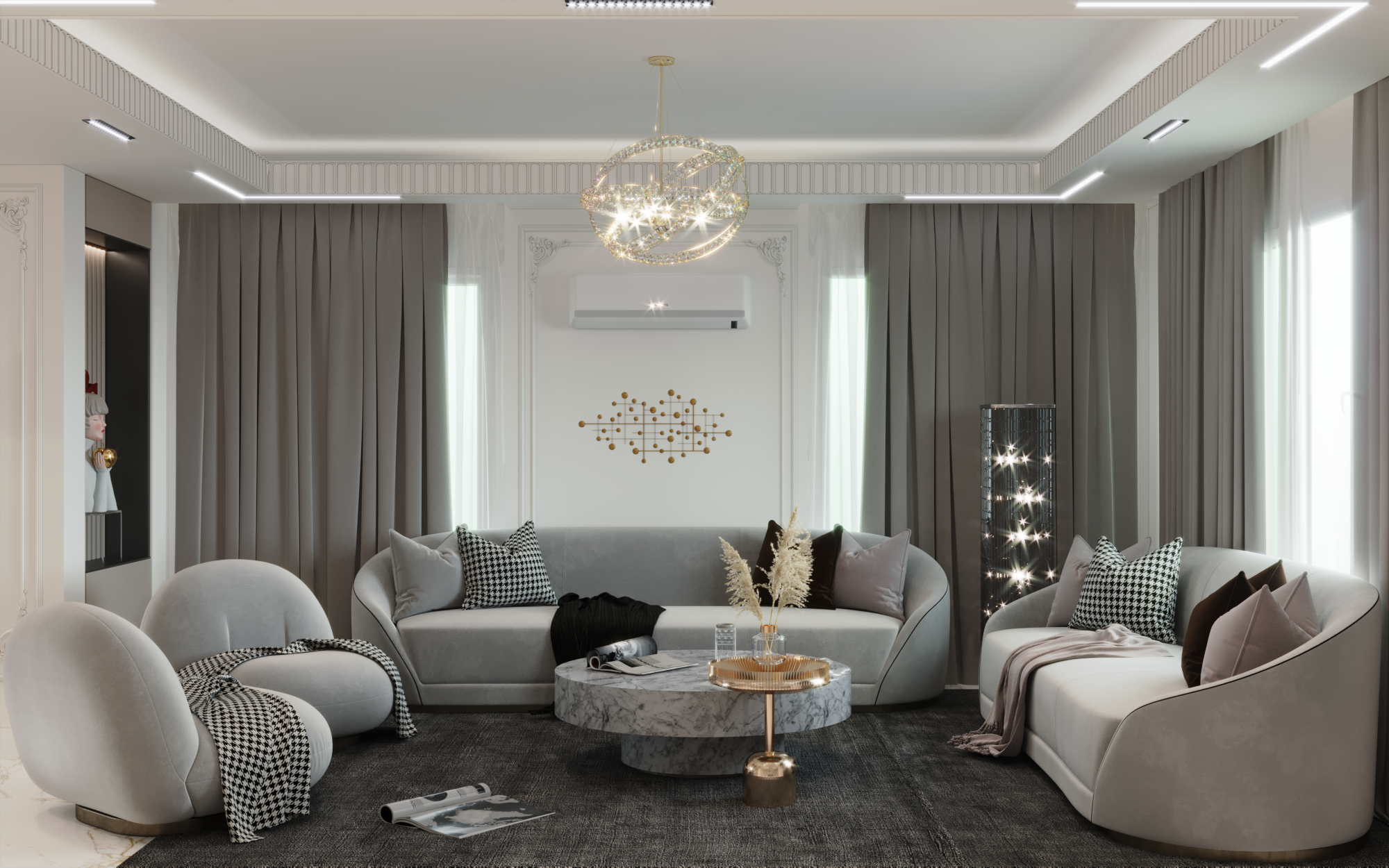 Living room & Reception-3