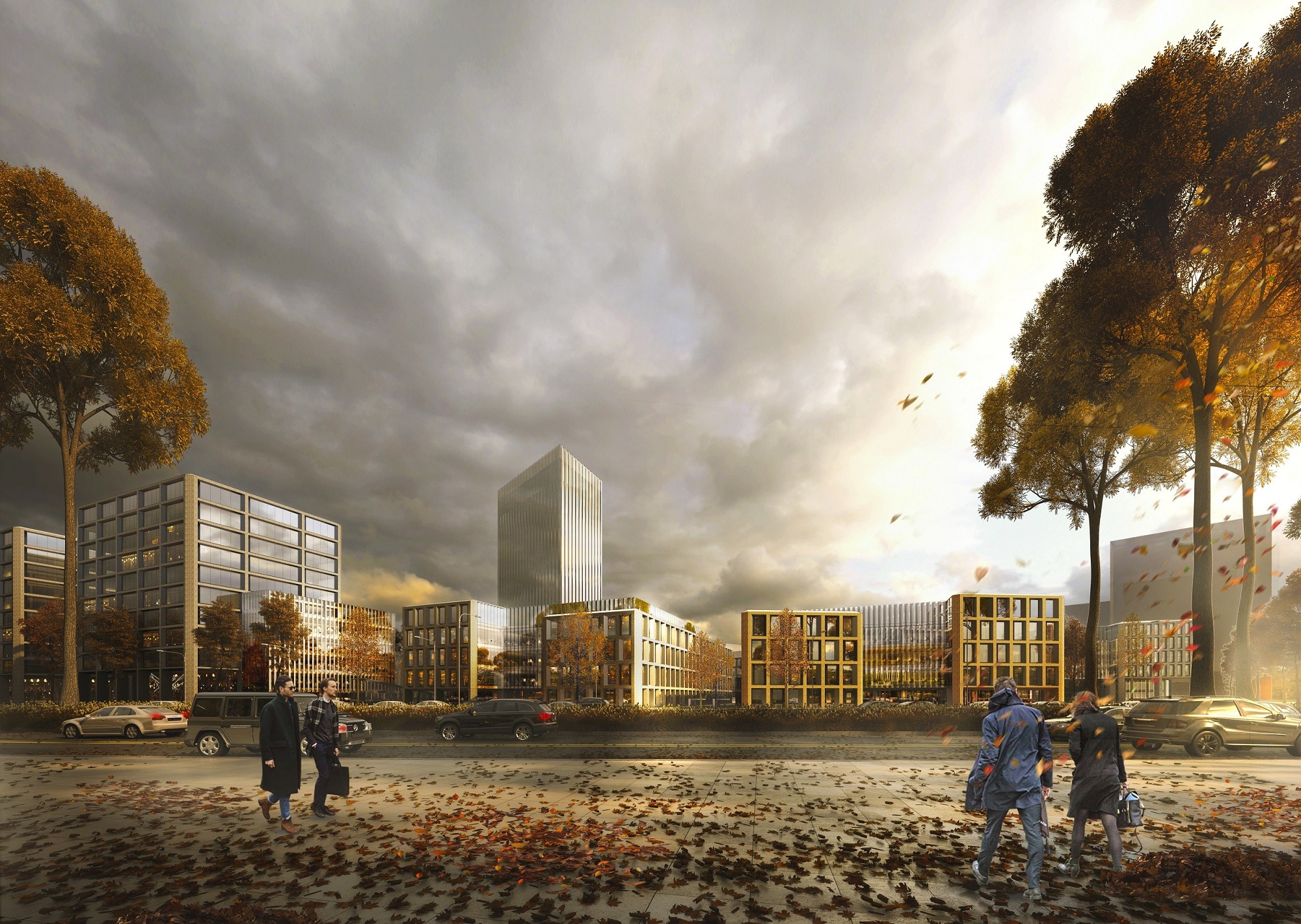 莫斯科“思维· 创新”办公楼设计-33