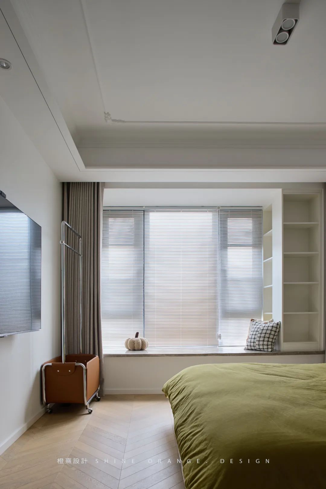 奶油系混搭风,打造130㎡优雅诗意家居空间丨中国宁波丨橙熹设计-68