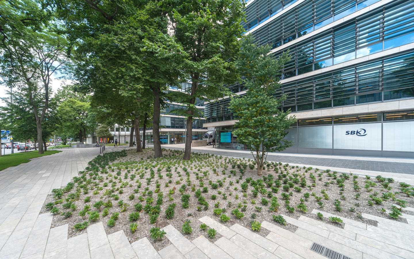 德国慕尼黑西门子总部公共庭院设计丨Henning Larsen 建筑师-12