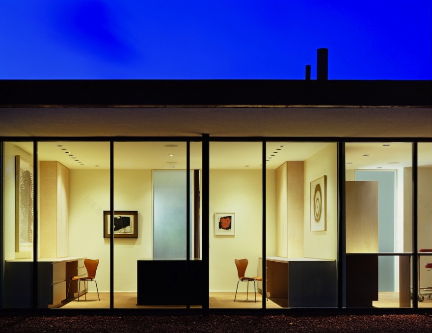 自然与建筑共融的私人住宅-14