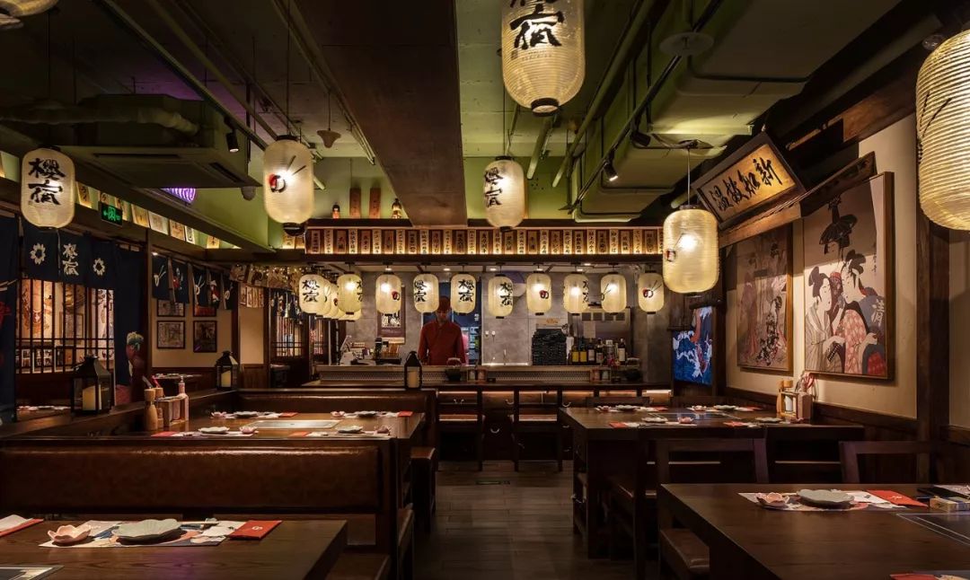 樱宿烧肉 | 北京 200㎡日式餐厅设计，打造居酒屋风格美食空间-30