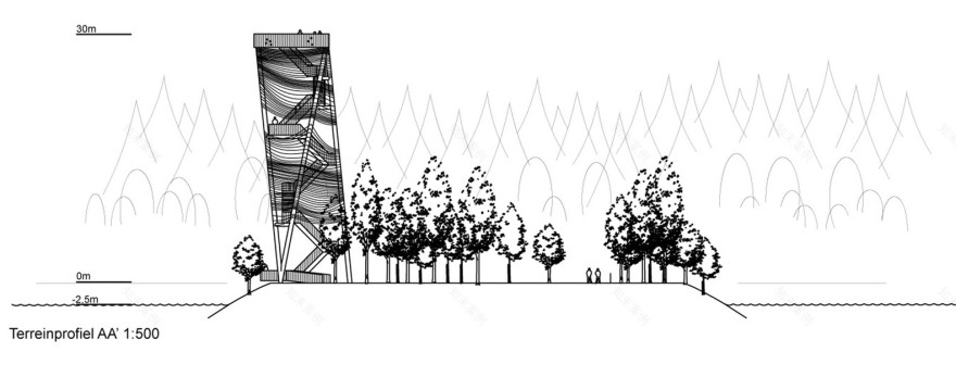 比利时洛姆赛尔沙漠观景塔-54