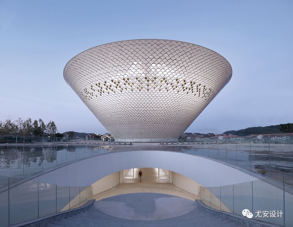 景德镇昌南里艺术中心 | 斜柱设计助力异形建筑落地-10