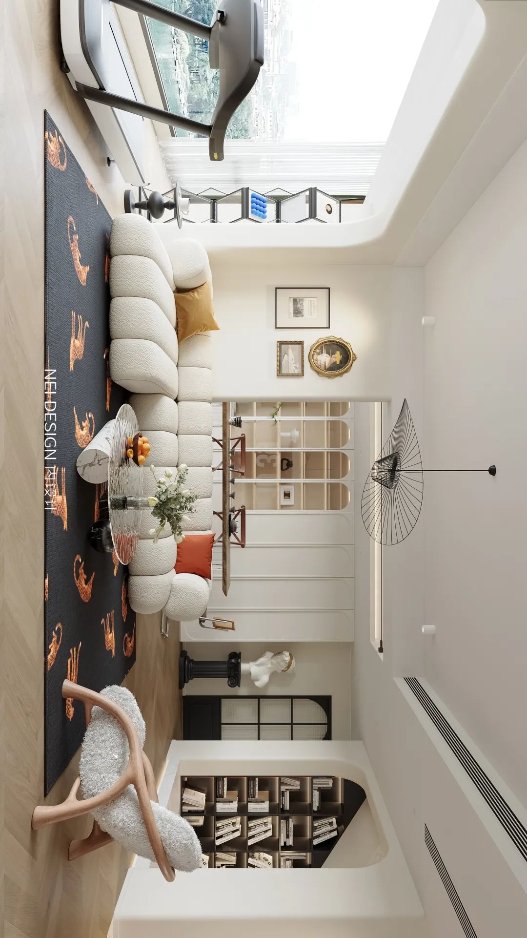 金桂府顶复法式室内设计丨内空间设计机构-6