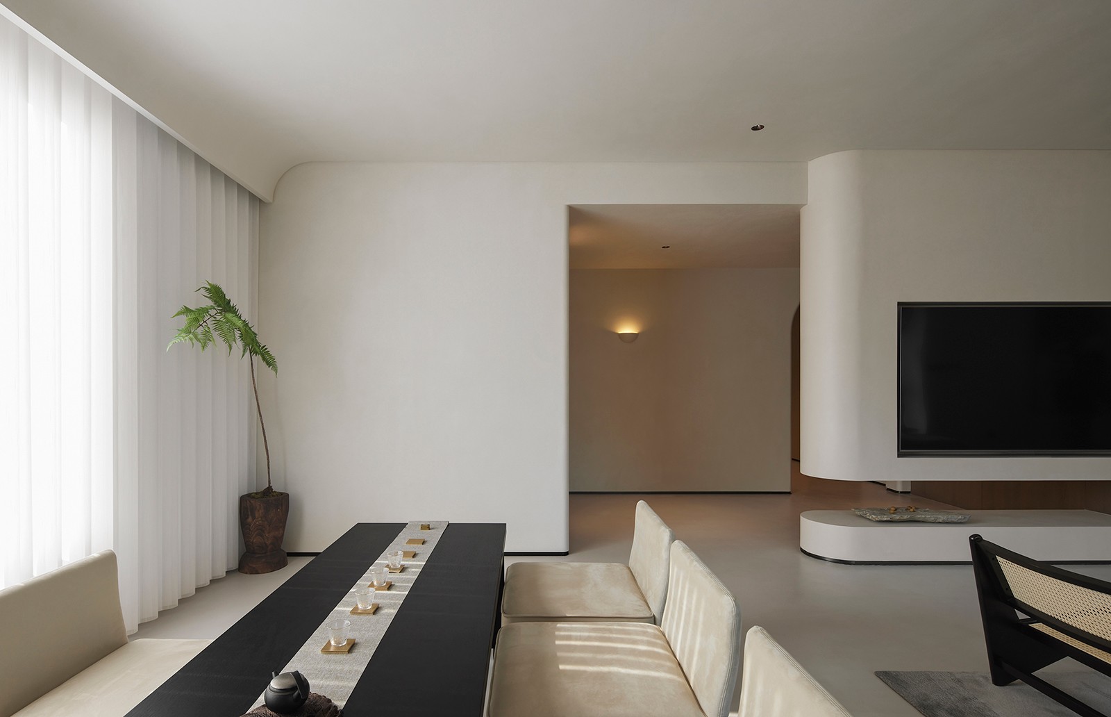 清简似诗歌丨中国济南丨牟恩室内设计-37